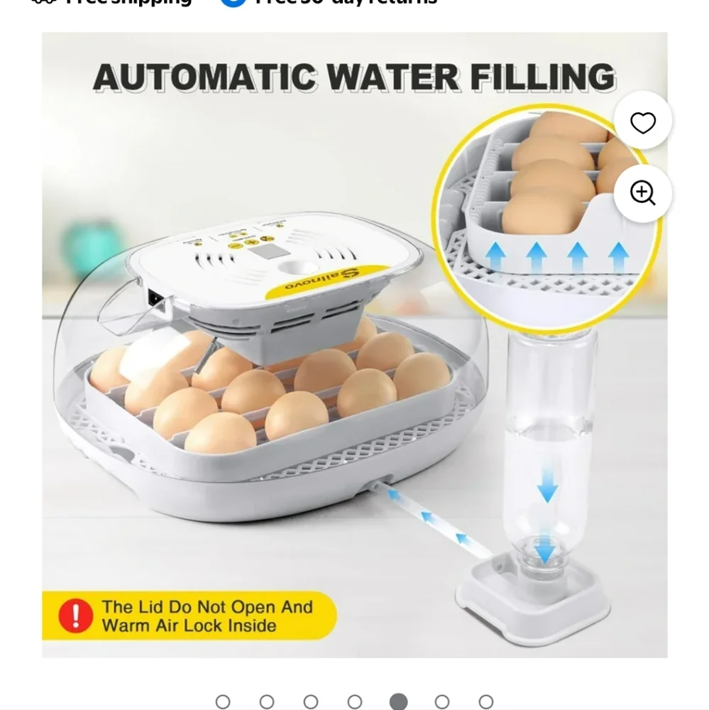 Sailnovo Egg Incubator with Automatic Turning